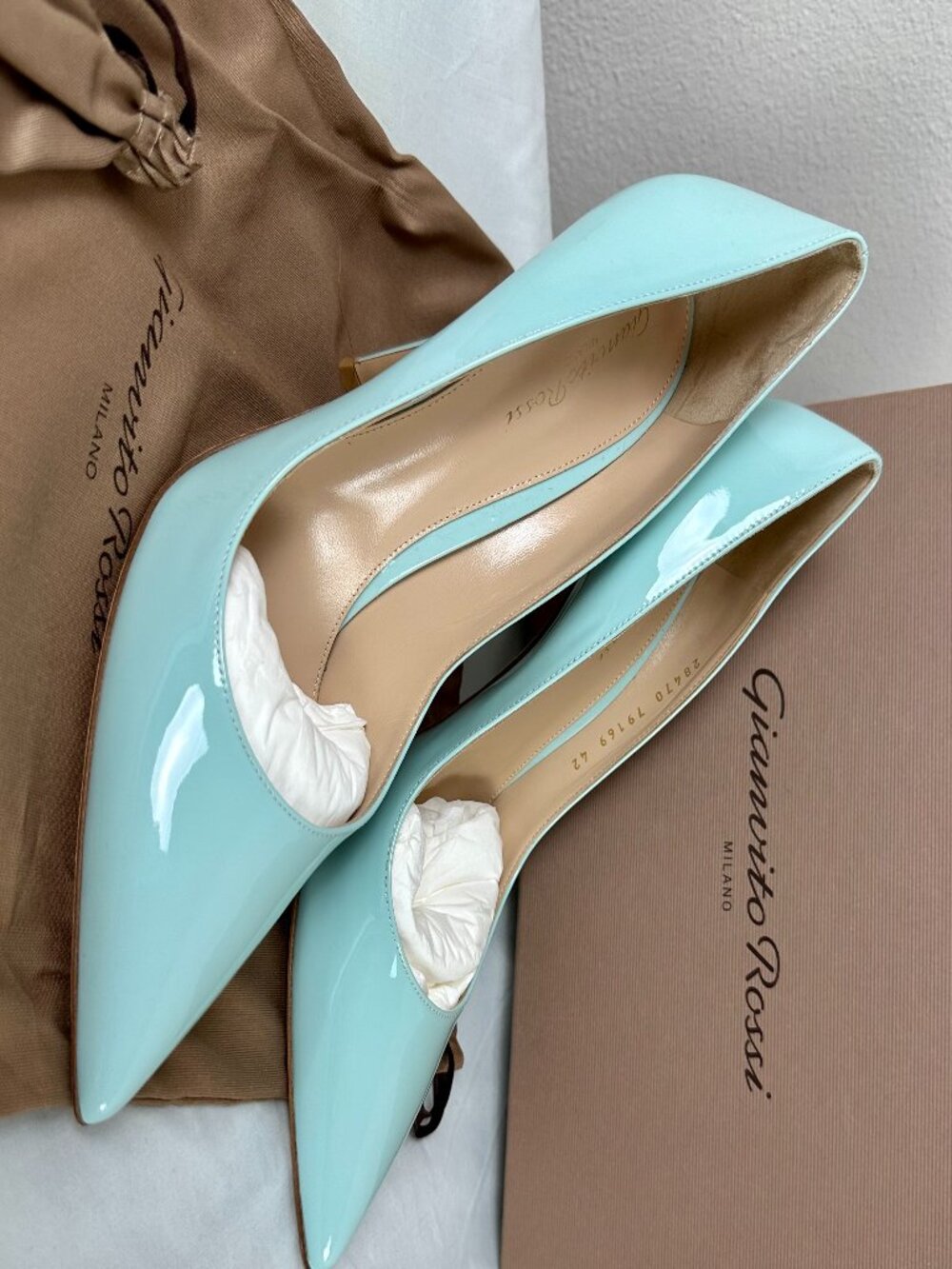 Gianvito Rossi Patent Pumps (NIB) Size 42